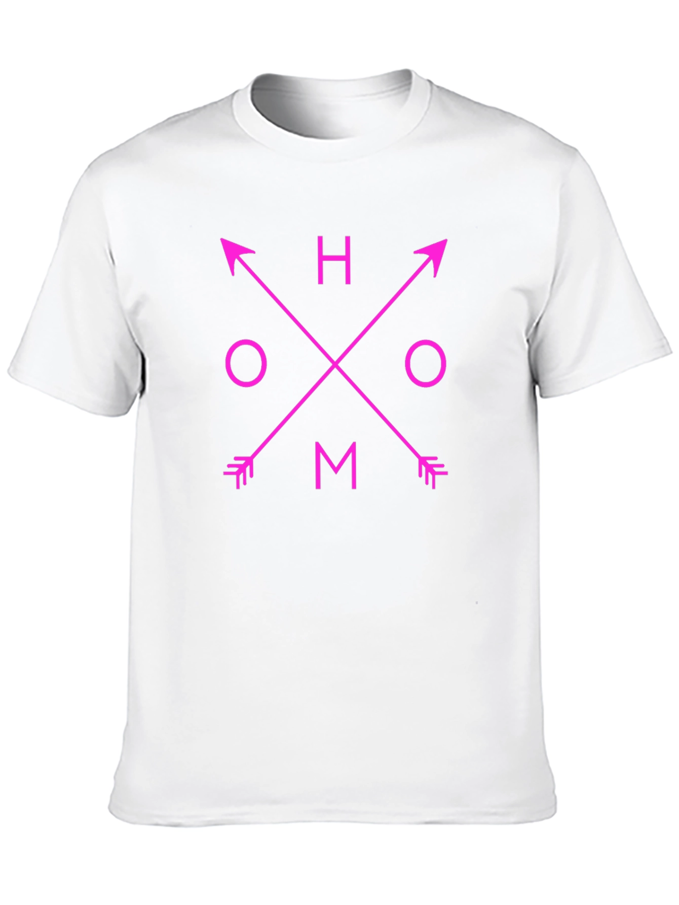 HOMO Arrows Graphic Tee - Trendy Casual Shirt