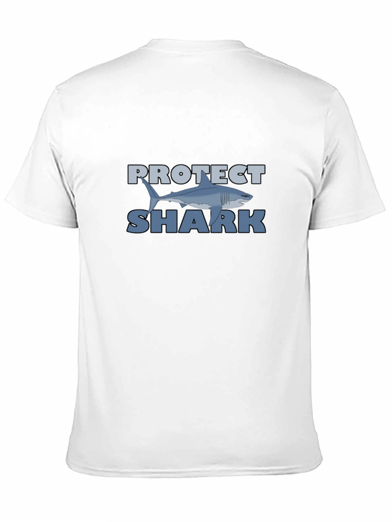 Protect Shark Graphic T-Shirt -  Ocean Conservation Tee