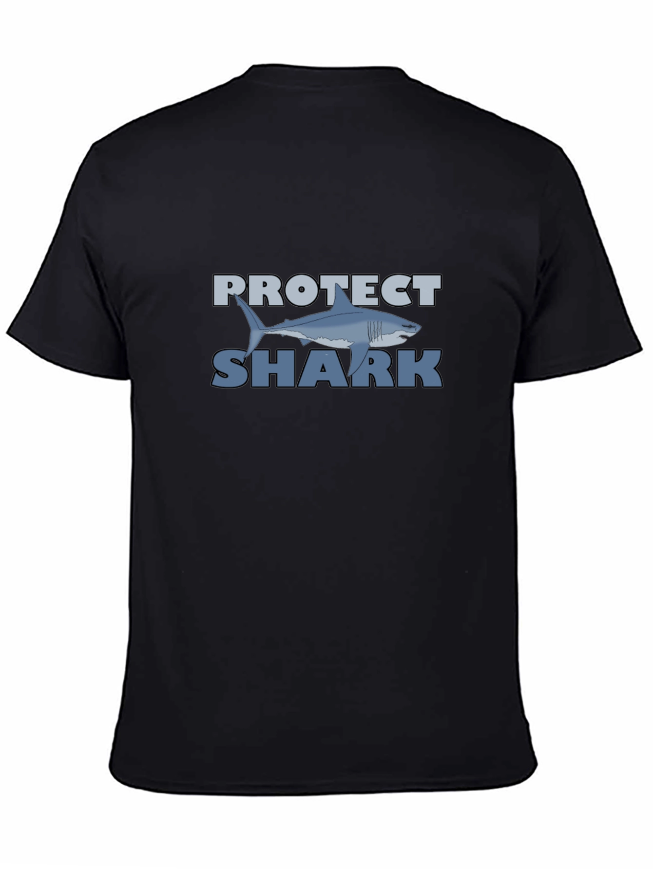 Protect Shark Graphic T-Shirt -  Ocean Conservation Tee