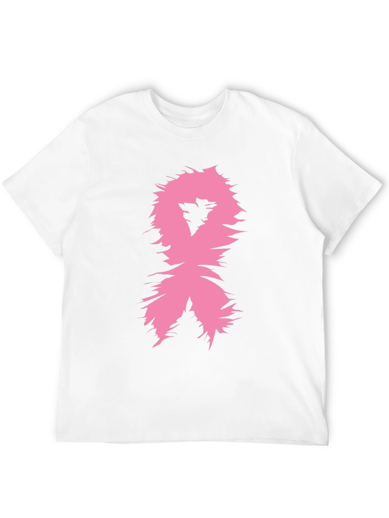 Pink Ribbon Awareness T-Shirt - Black