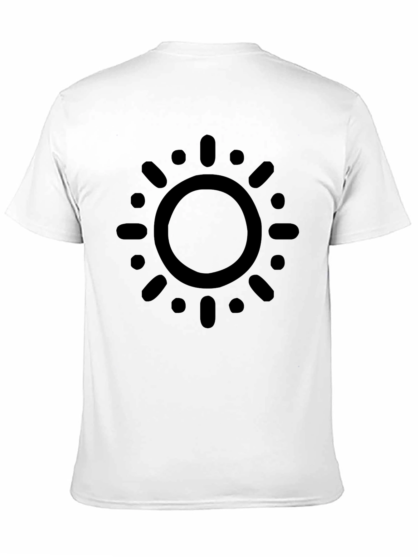 Black Sun Graphic Tee - Modern Style