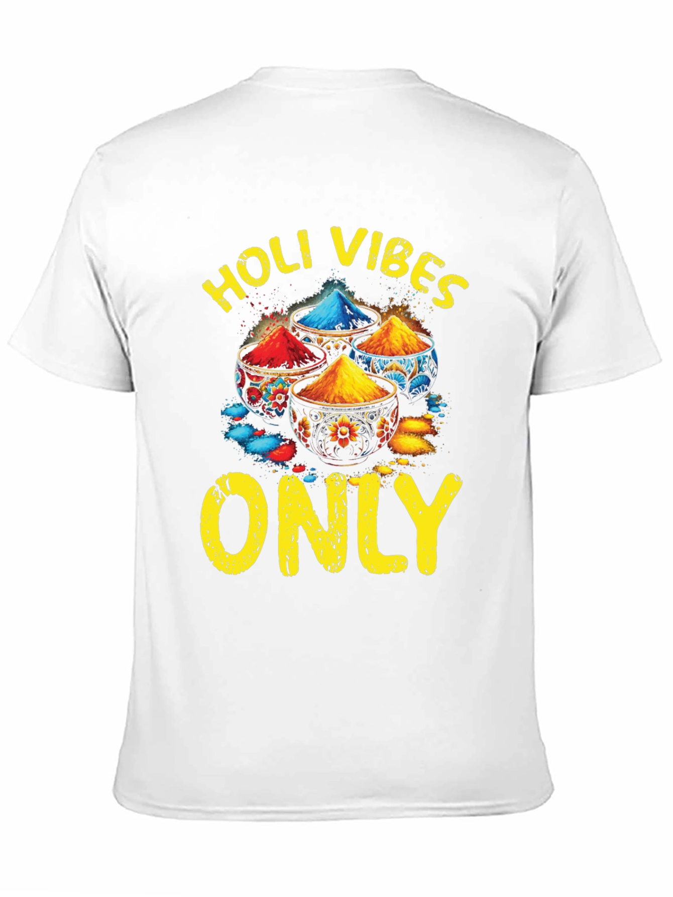 Holi Vibes Only Graphic Tee