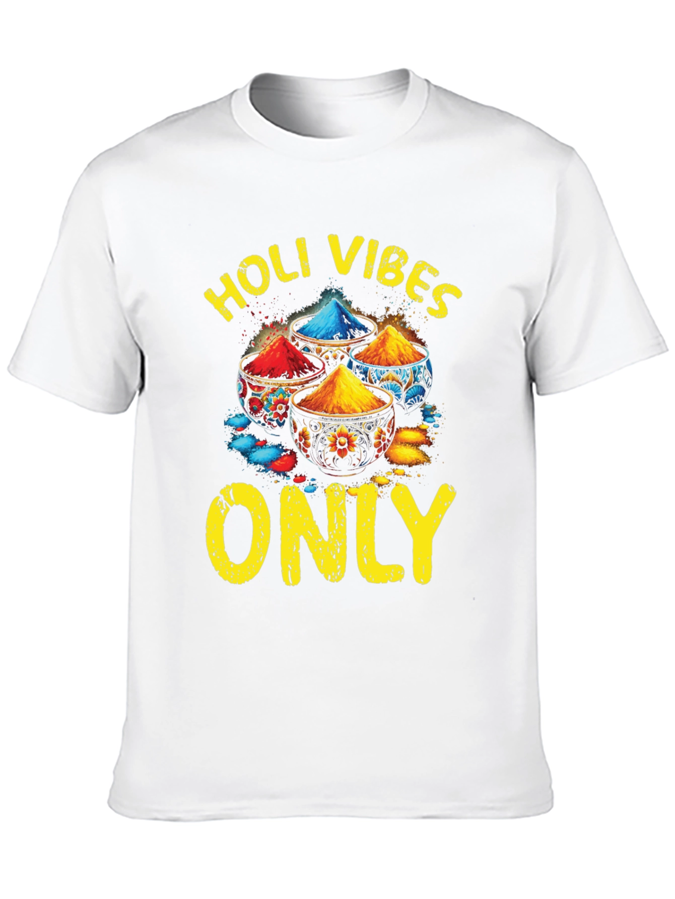 Holi Vibes Only Graphic Tee