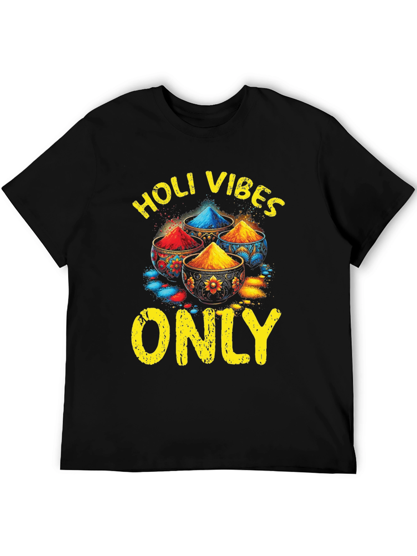 Holi Vibes Only Graphic Tee