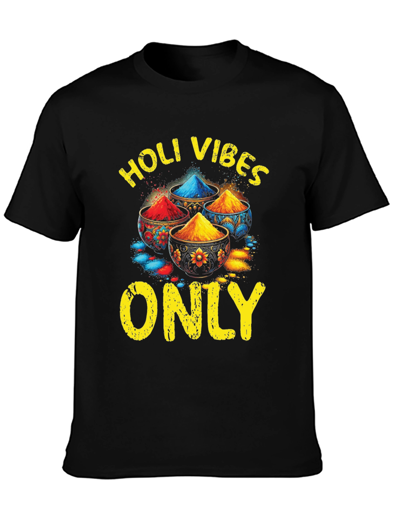 Holi Vibes Only Graphic Tee