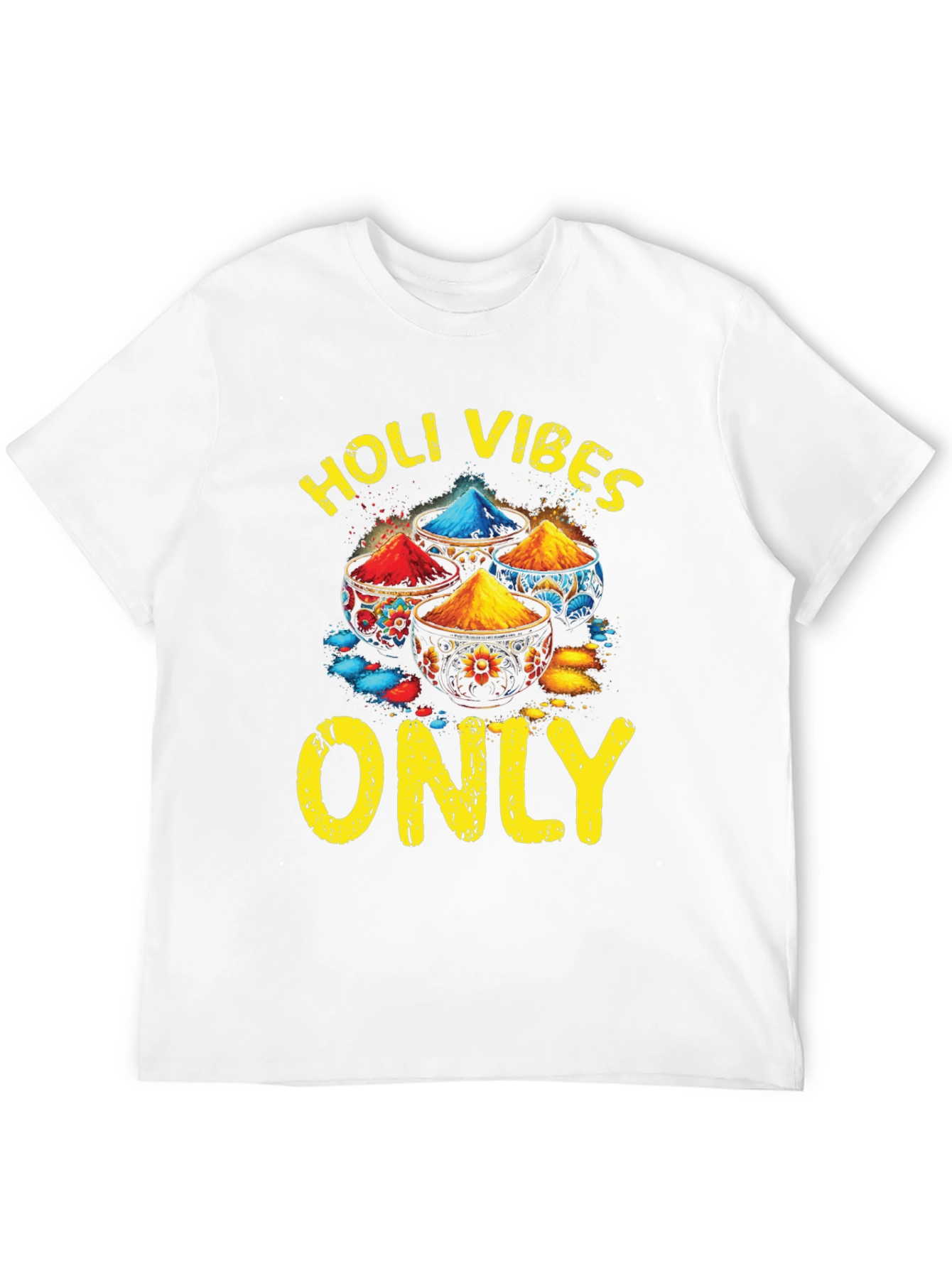 Holi Vibes Only Graphic Tee