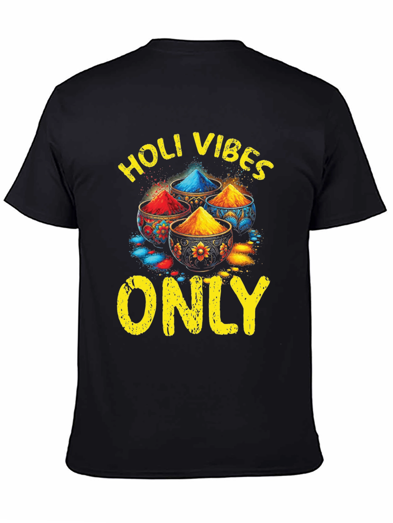 Holi Vibes Only Graphic Tee