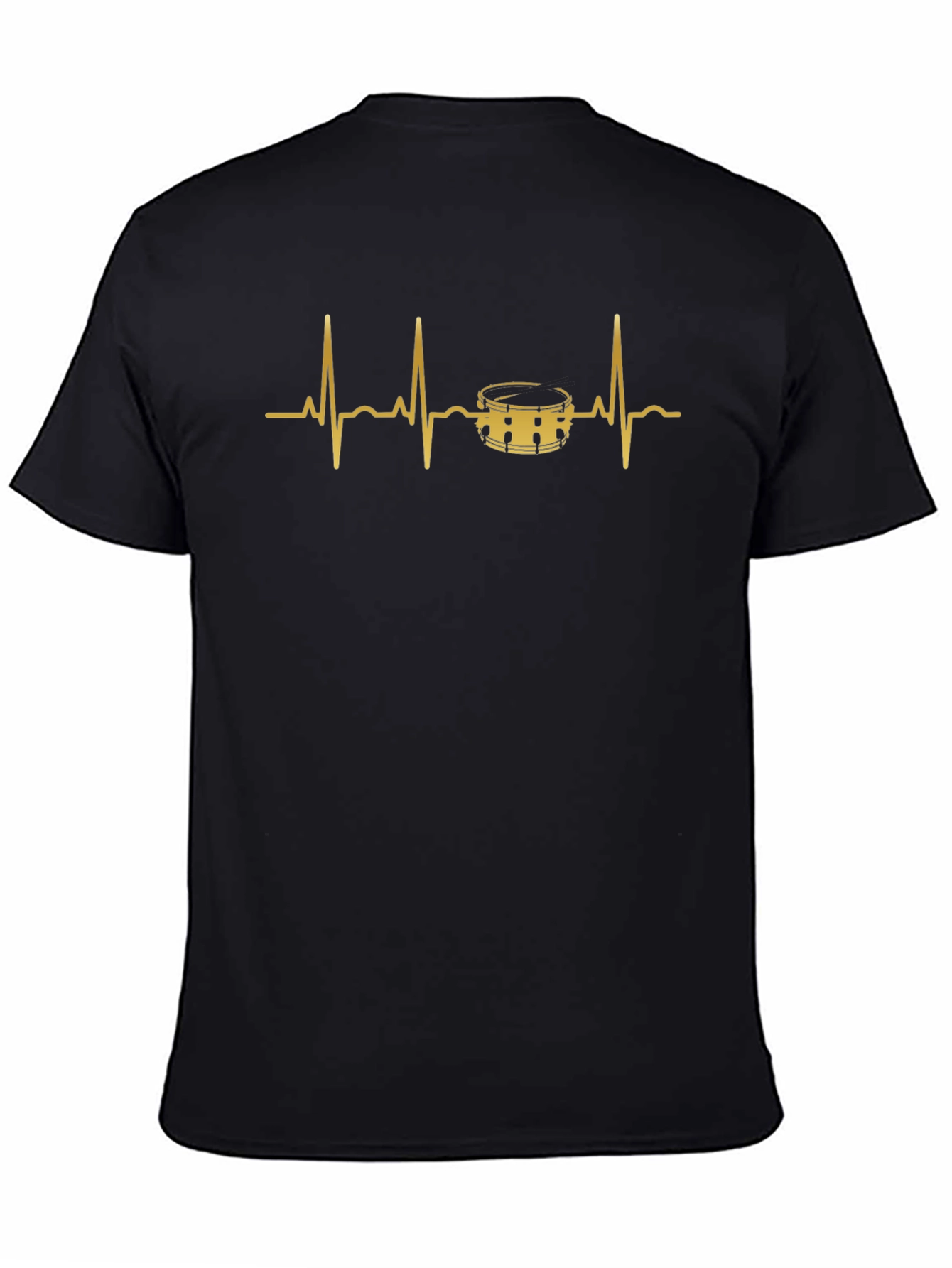 Drum Heartbeat T-Shirt - Musicians Tee