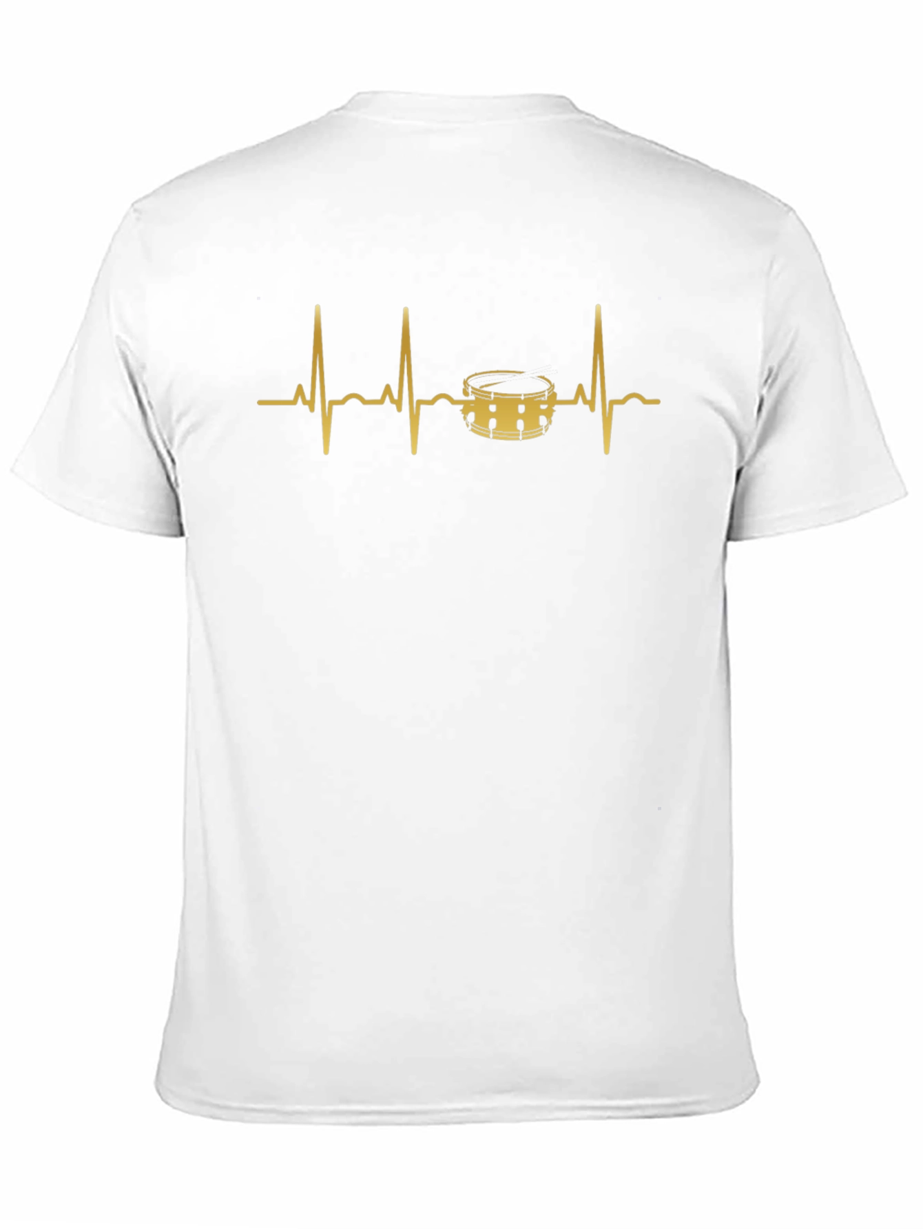Drum Heartbeat T-Shirt - Musicians Tee