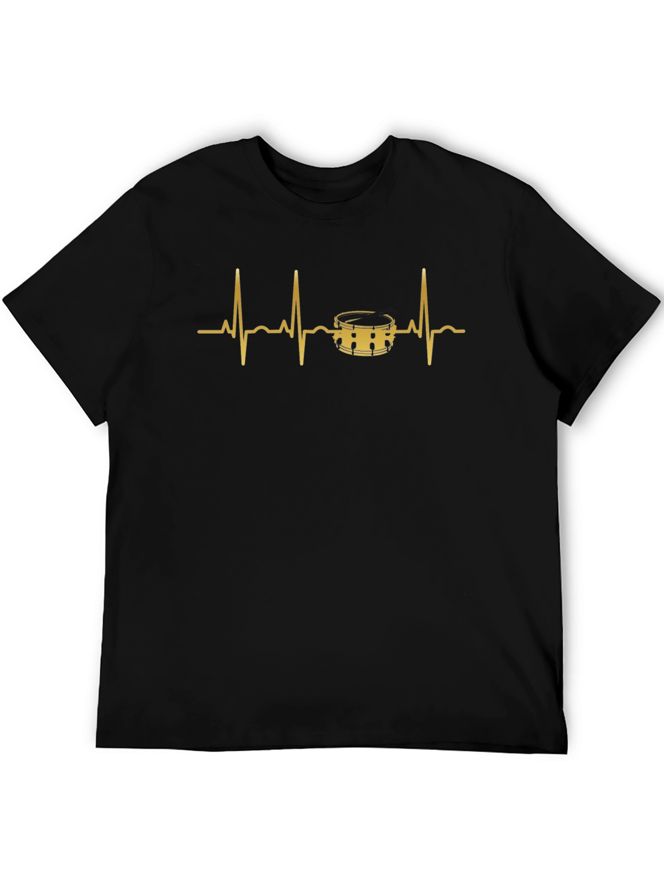 Drum Heartbeat T-Shirt - Musicians Tee