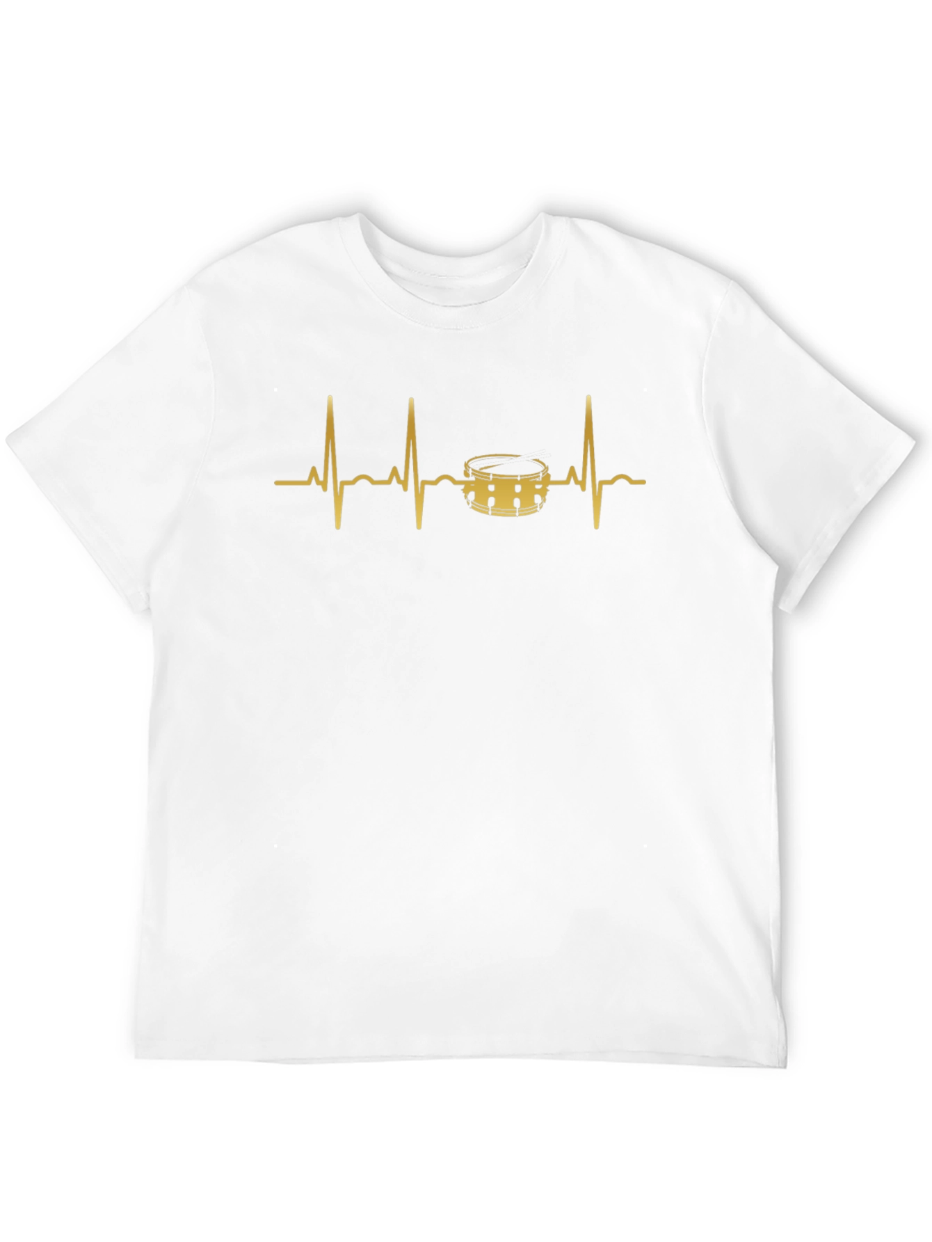 Drum Heartbeat T-Shirt - Musicians Tee
