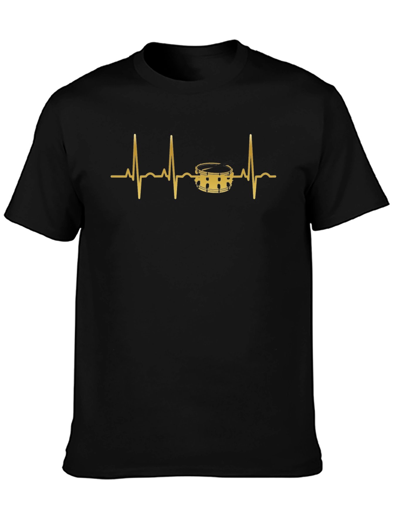 Drum Heartbeat T-Shirt - Musicians Tee