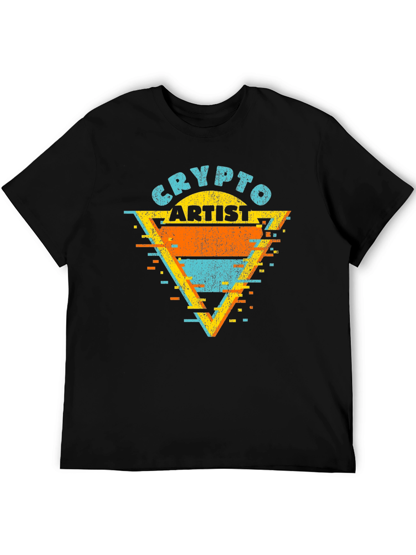 Crypto Artist Graphic Tee - Retro Style