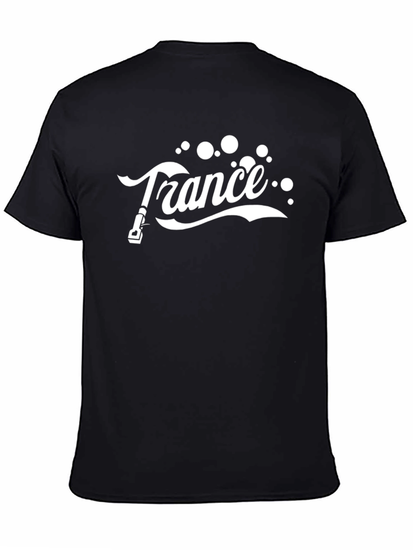 Trance Music DJ Black T-Shirt