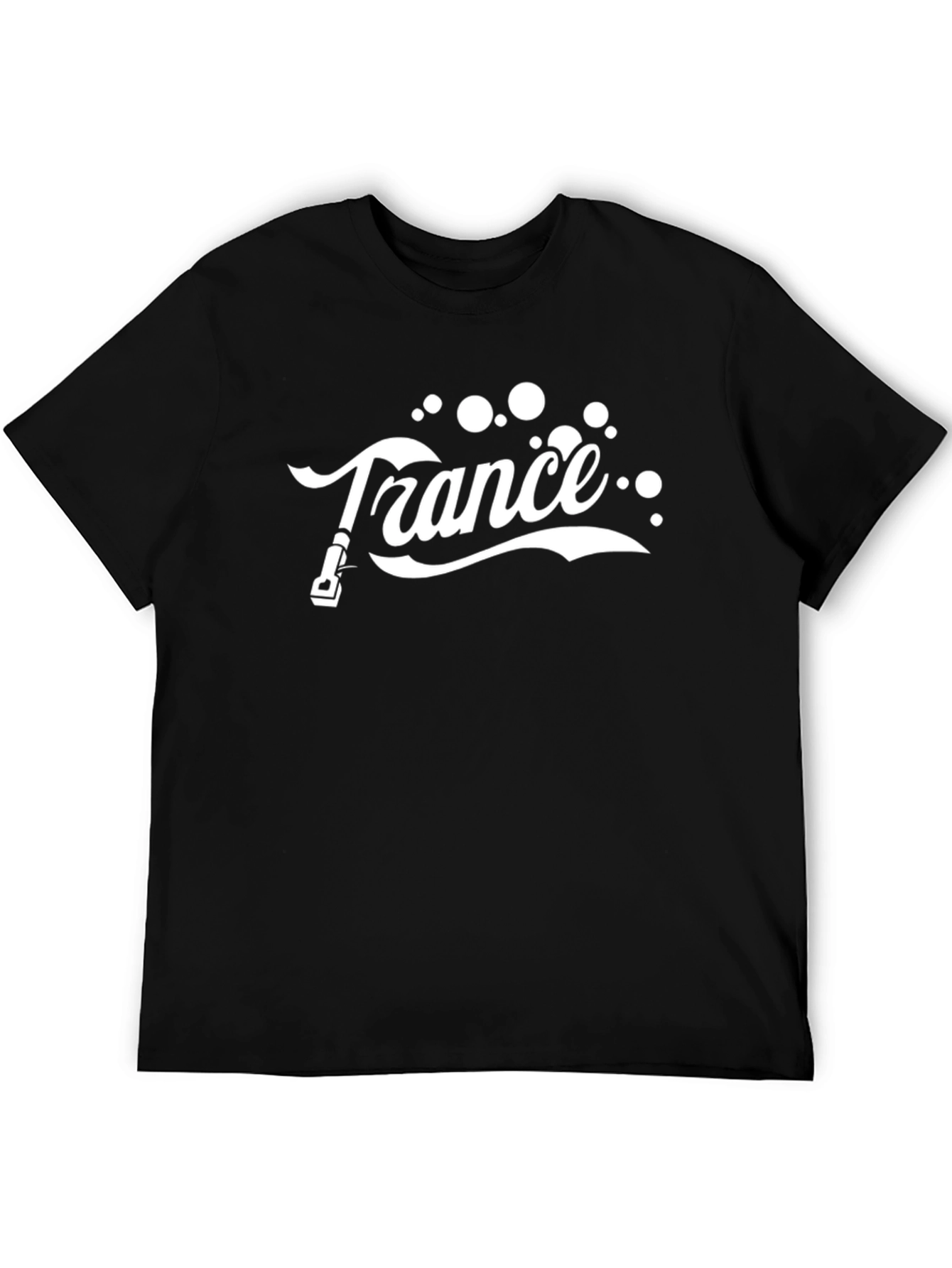 Trance Music DJ Black T-Shirt