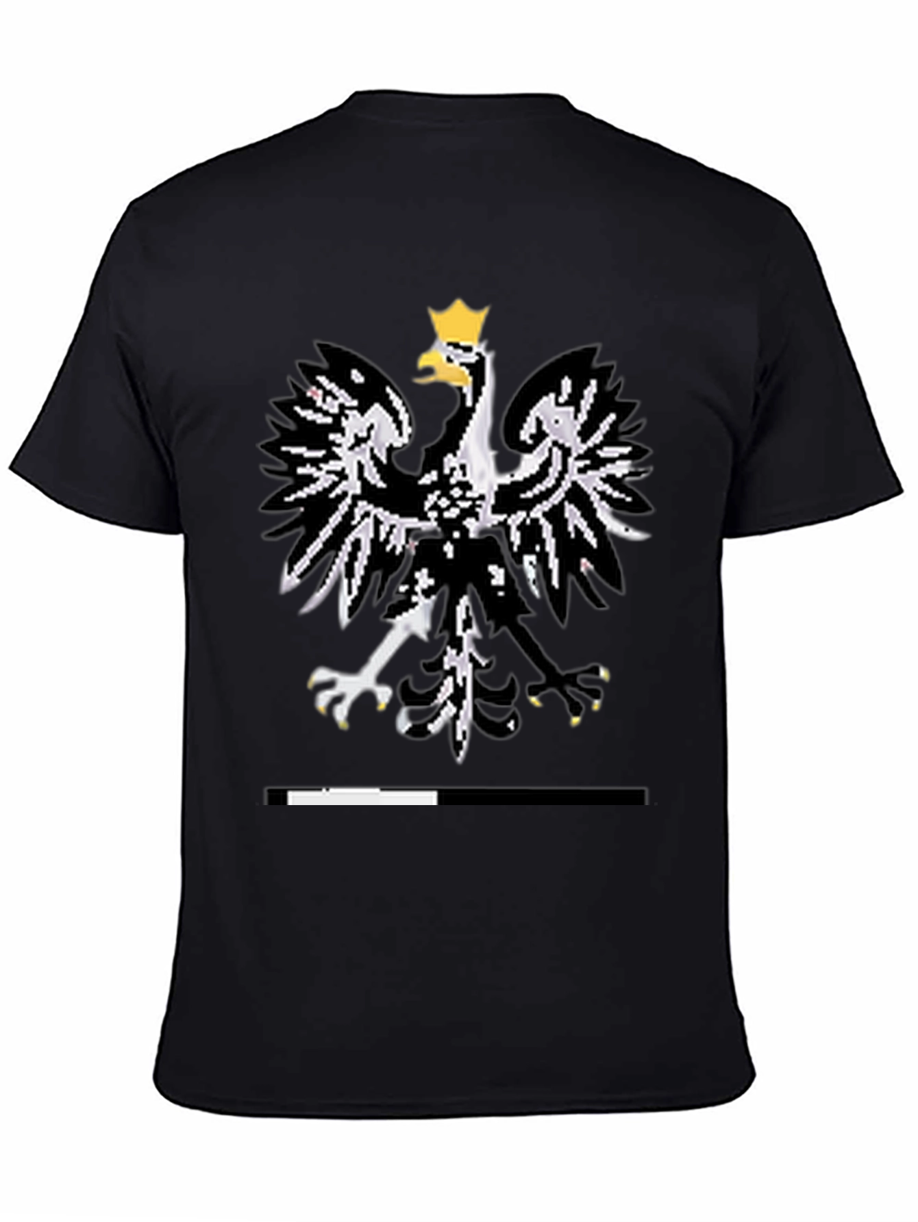 Polish Eagle Black T-Shirt - Mens Graphic Tee