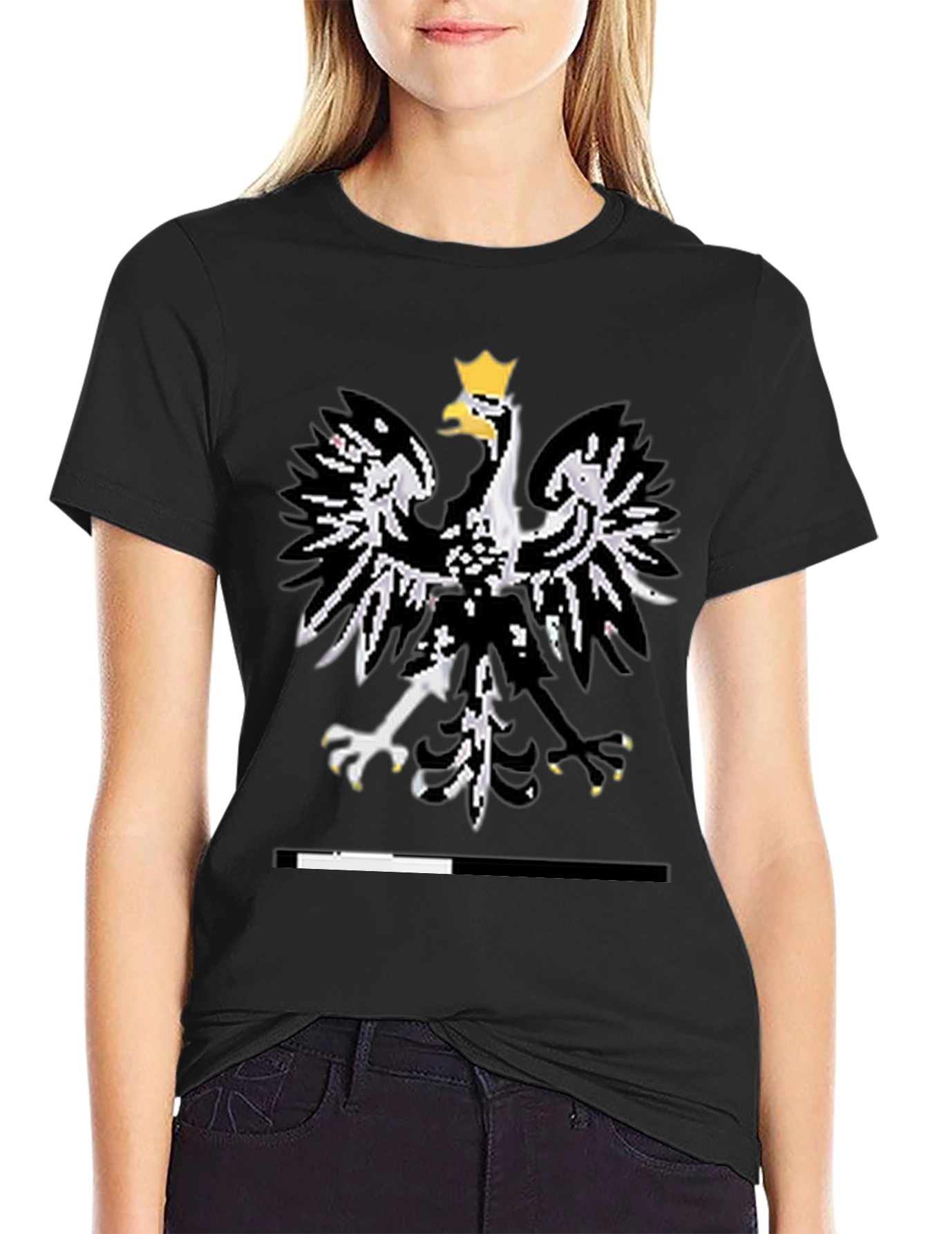 Polish Eagle Black T-Shirt - Mens Graphic Tee