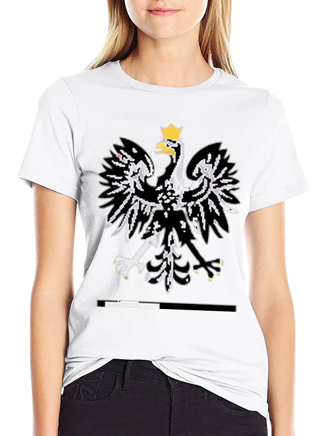 Polish Eagle Black T-Shirt - Mens Graphic Tee