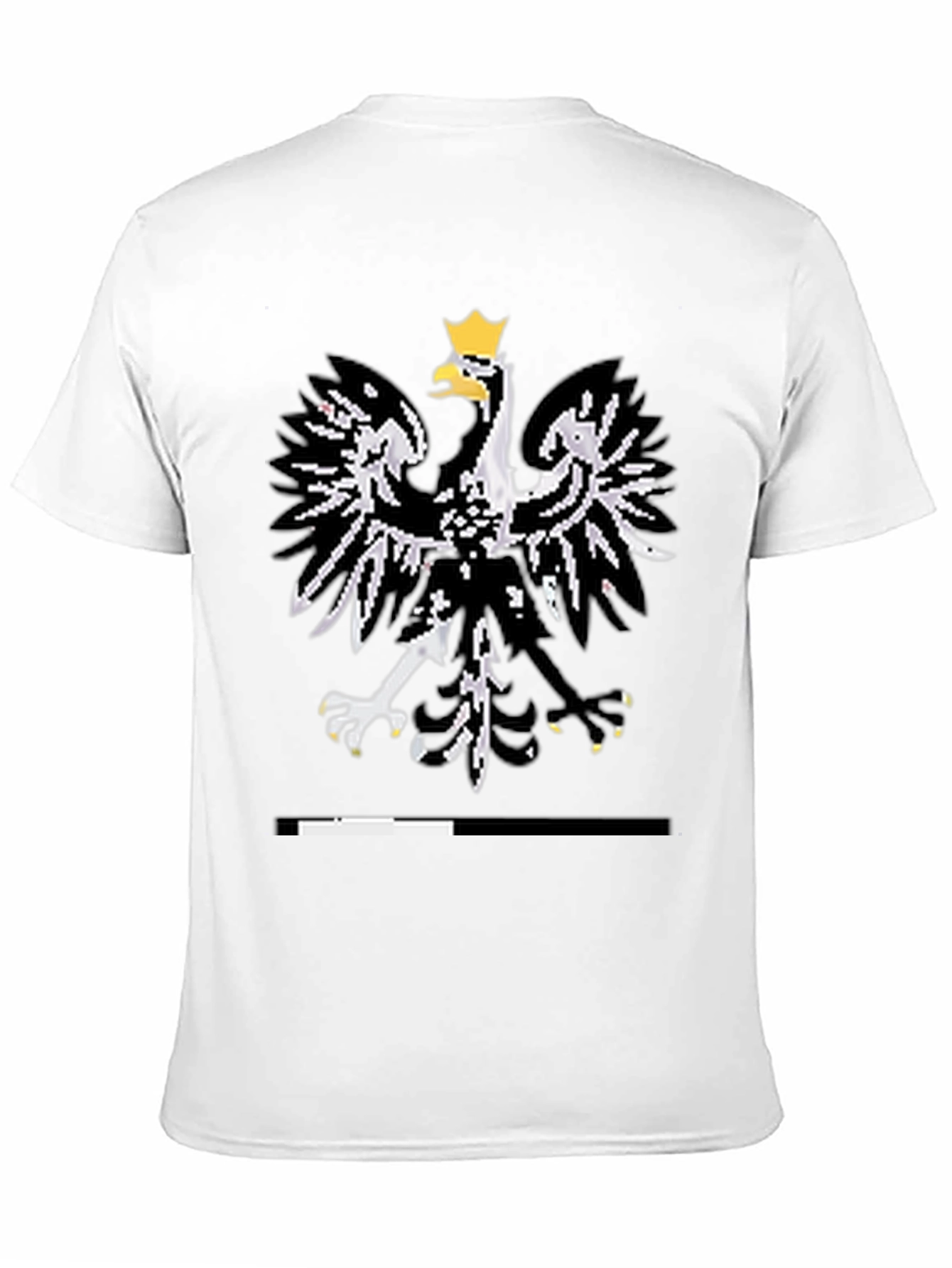 Polish Eagle Black T-Shirt - Mens Graphic Tee
