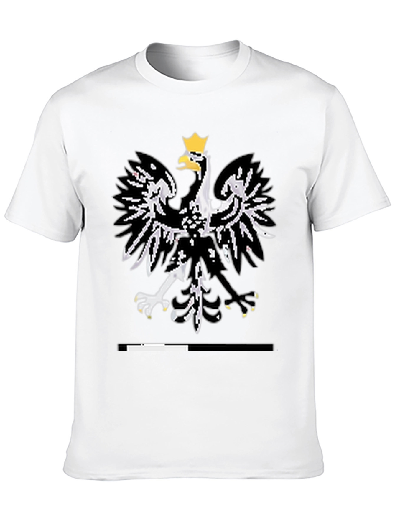 Polish Eagle Black T-Shirt - Mens Graphic Tee