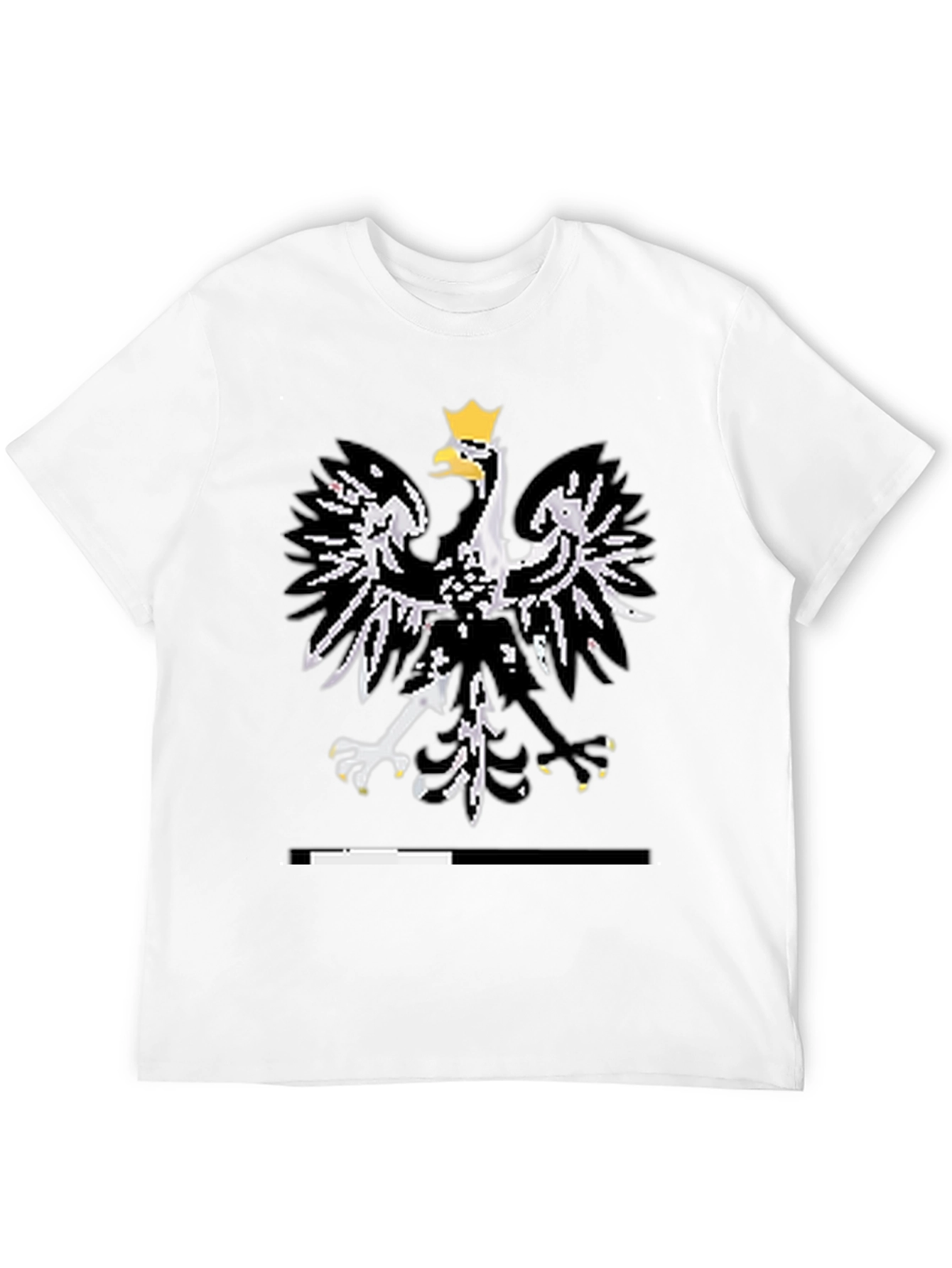 Polish Eagle Black T-Shirt - Mens Graphic Tee
