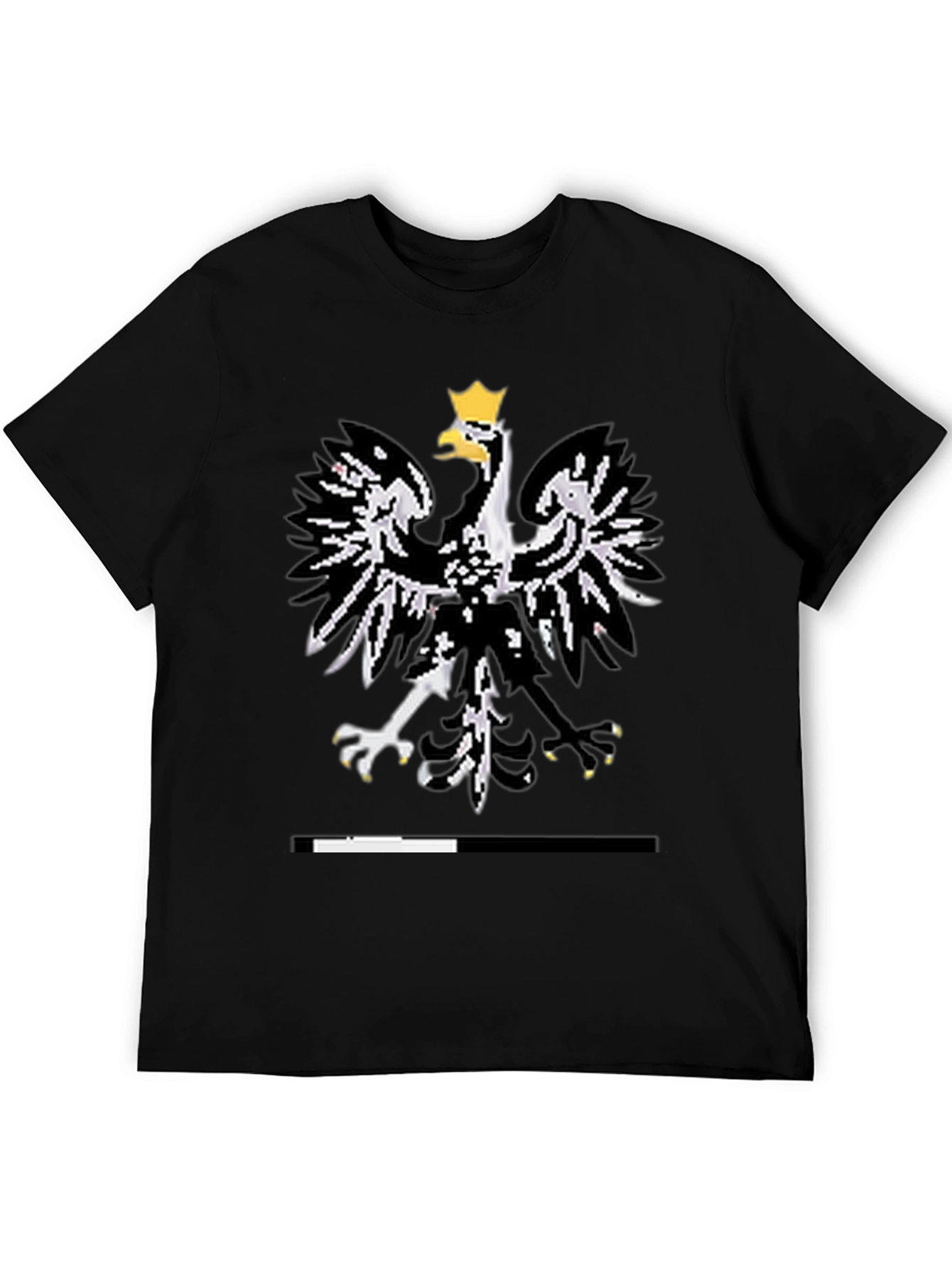 Polish Eagle Black T-Shirt - Mens Graphic Tee