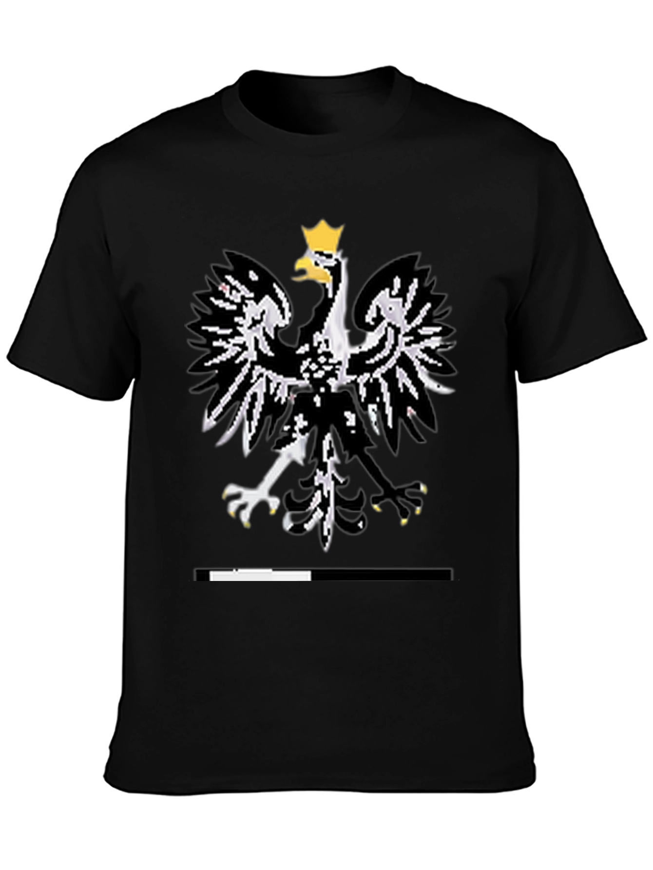 Polish Eagle Black T-Shirt - Mens Graphic Tee