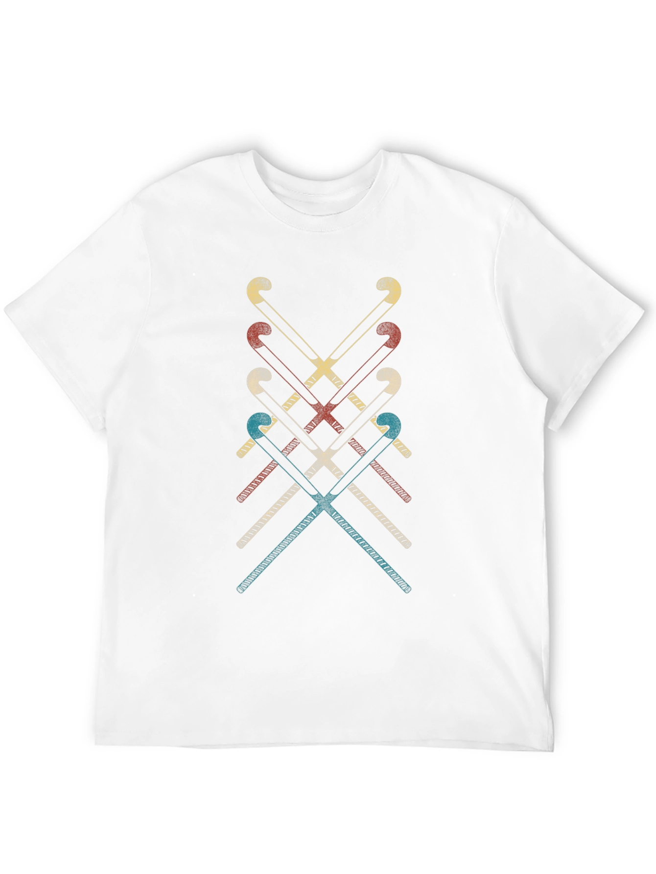 Retro Hockey Sticks Graphic Tee