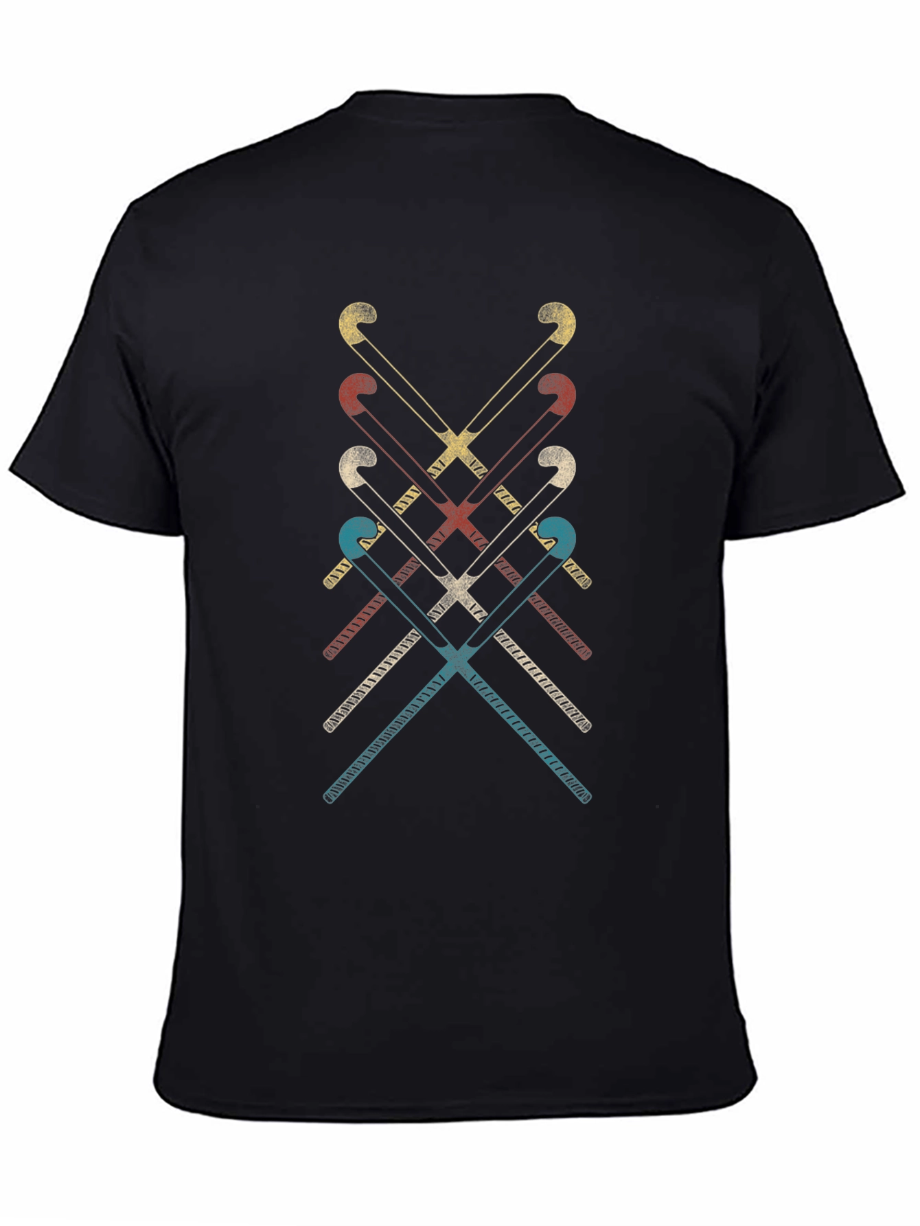 Retro Hockey Sticks Graphic Tee