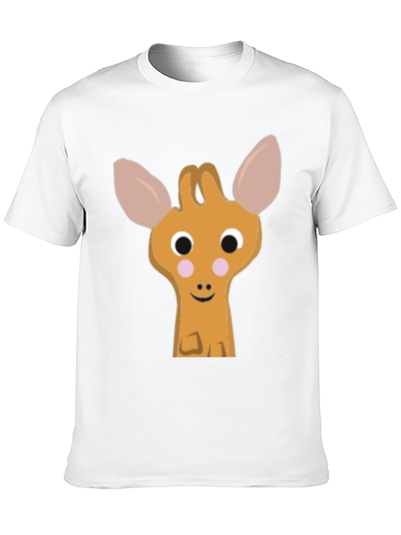 Cute Giraffe Graphic Tee - Soft Cotton Comfort