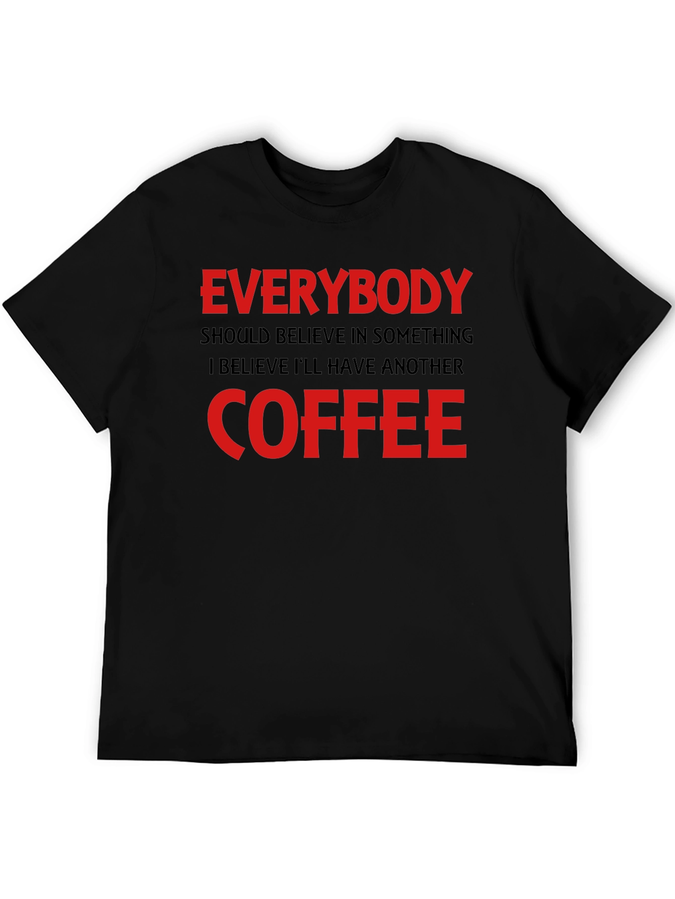 Everybody Coffee Black T-Shirt