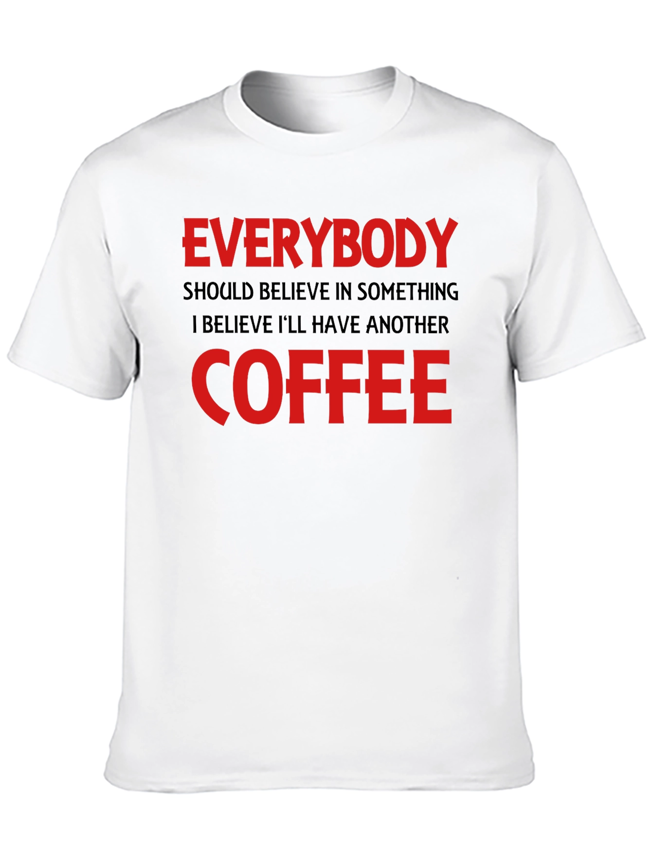 Everybody Coffee Black T-Shirt