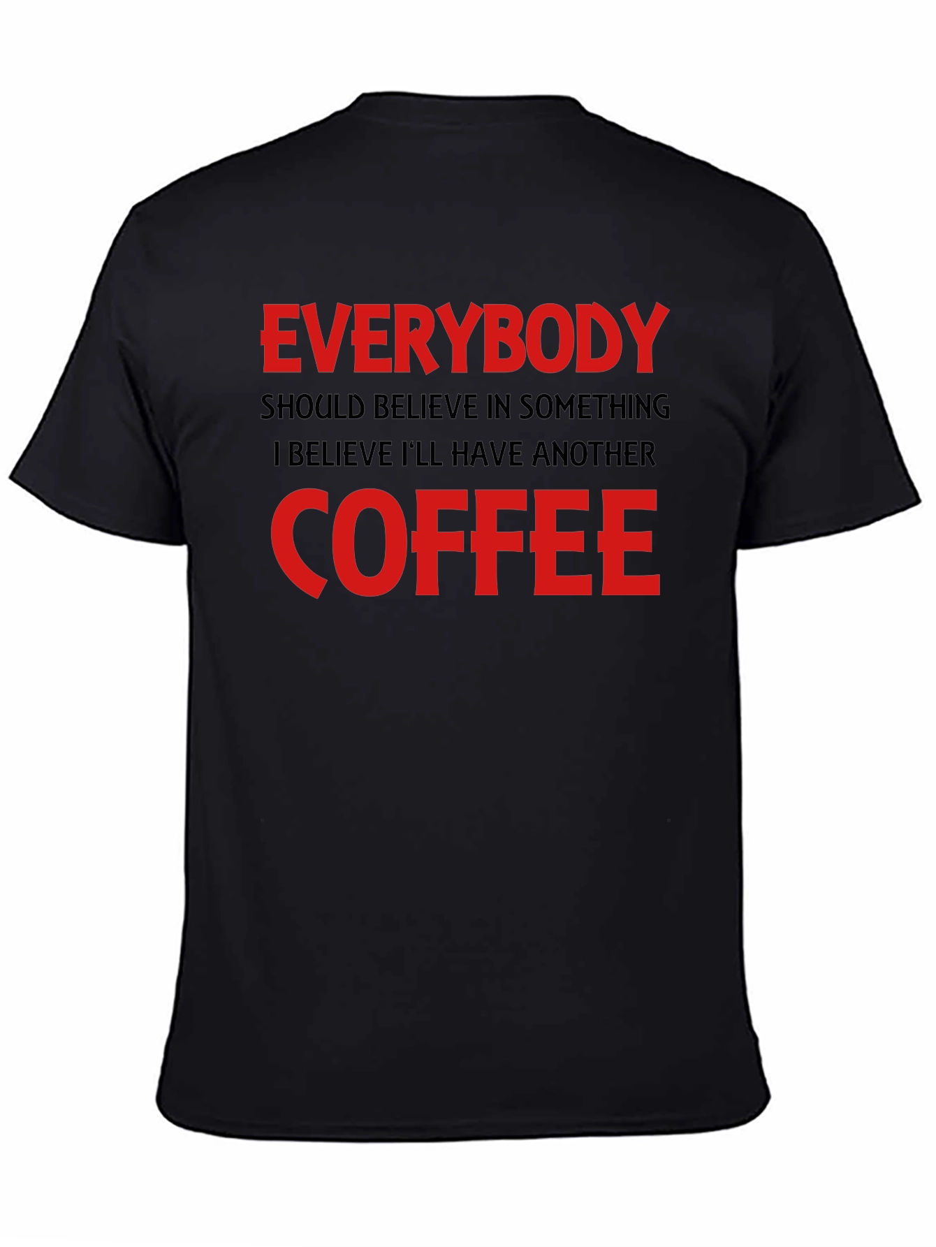 Everybody Coffee Black T-Shirt