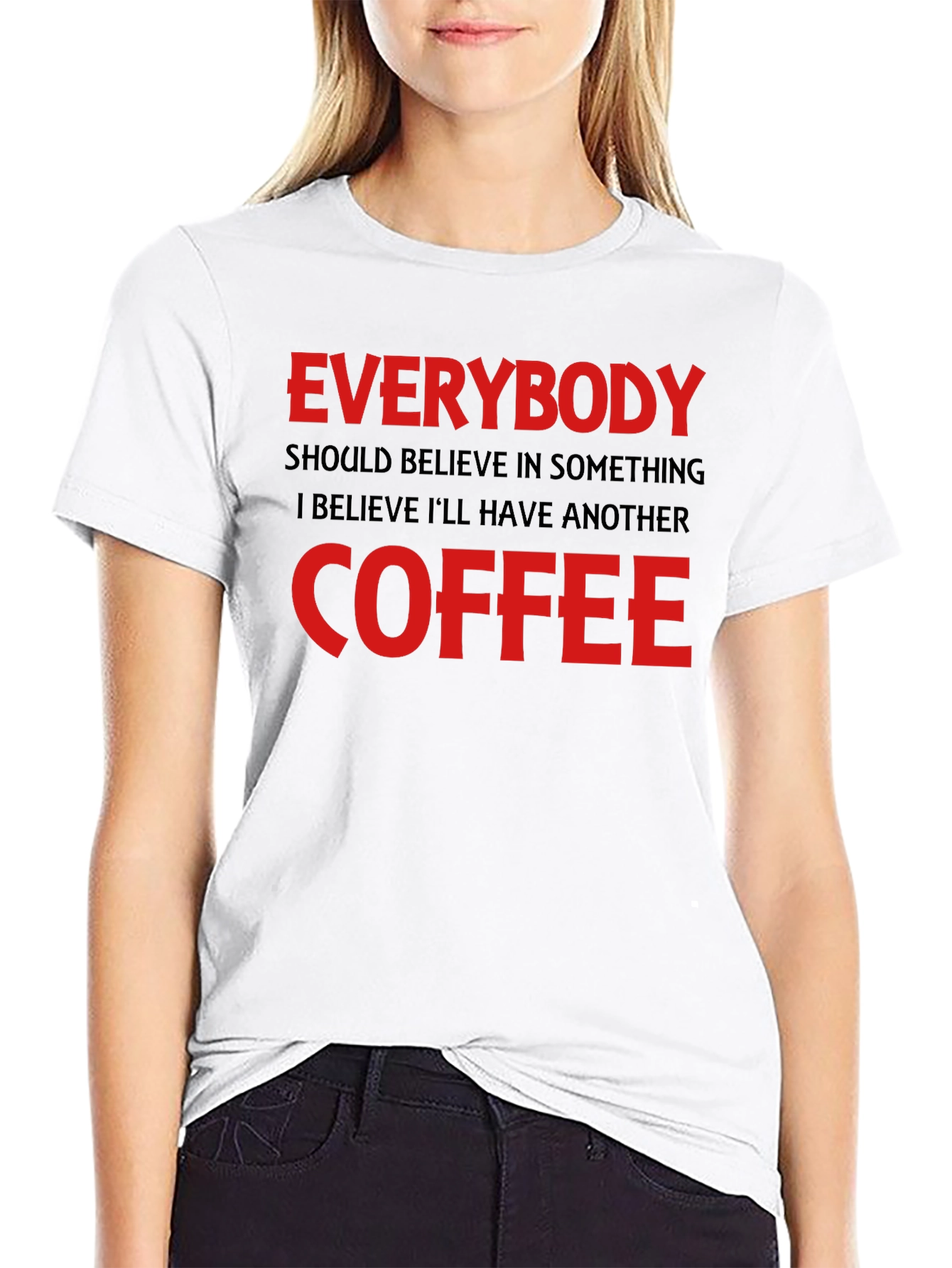 Everybody Coffee Black T-Shirt