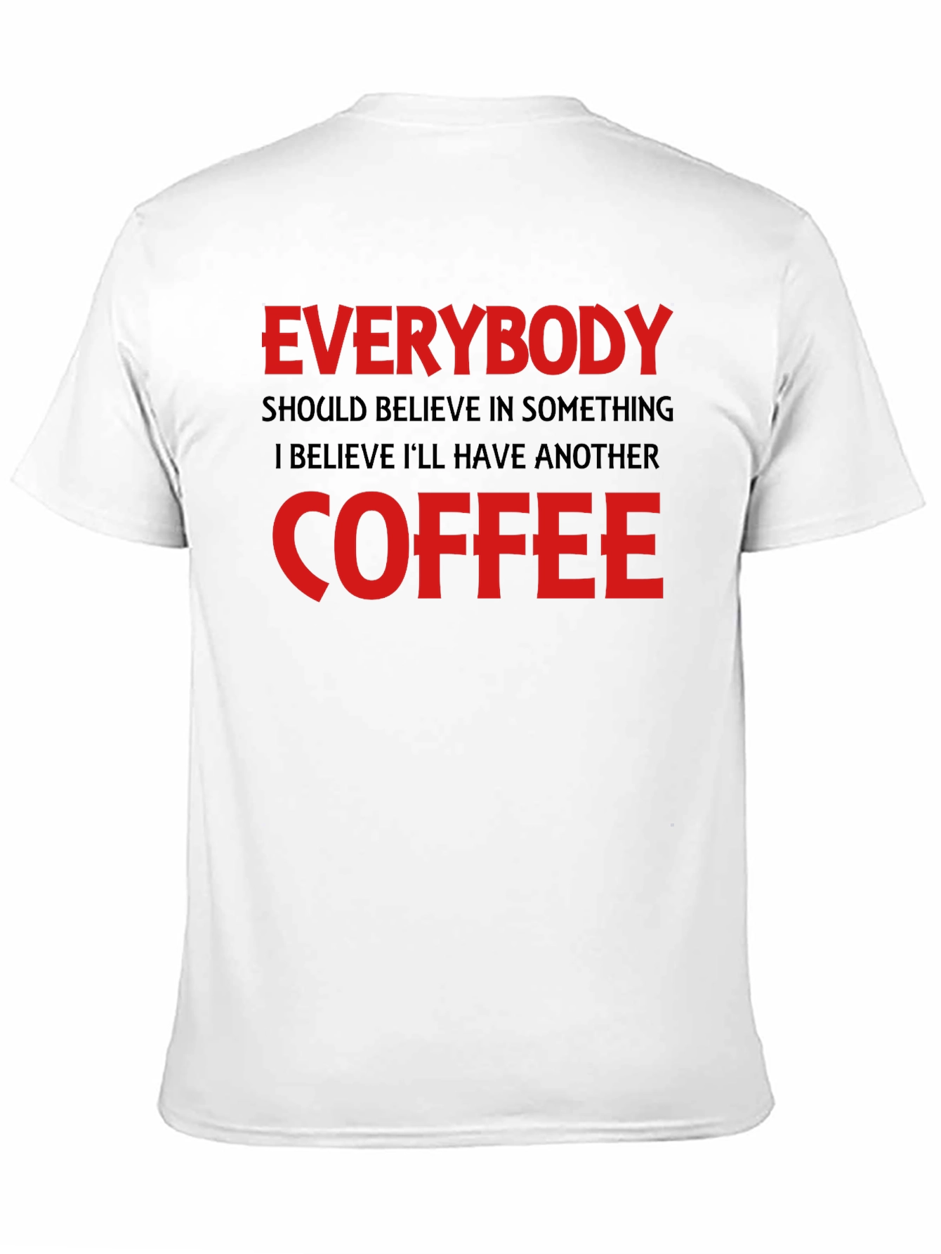 Everybody Coffee Black T-Shirt