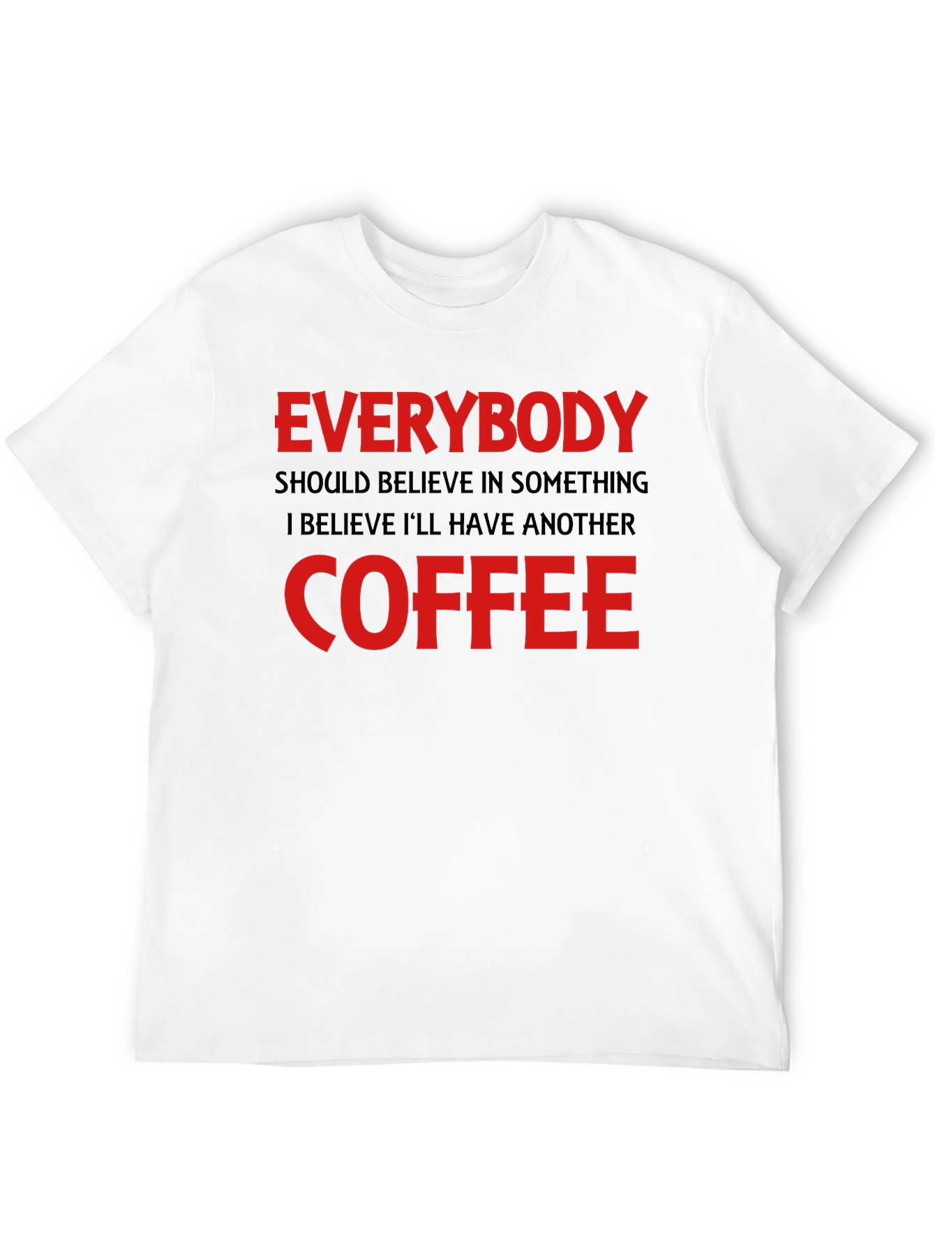 Everybody Coffee Black T-Shirt