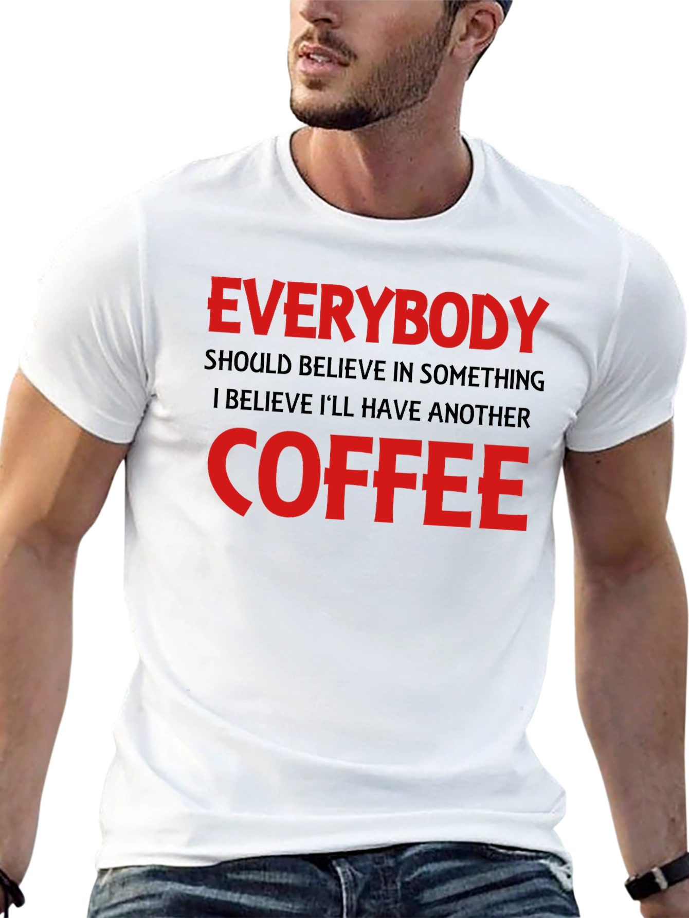 Everybody Coffee Black T-Shirt