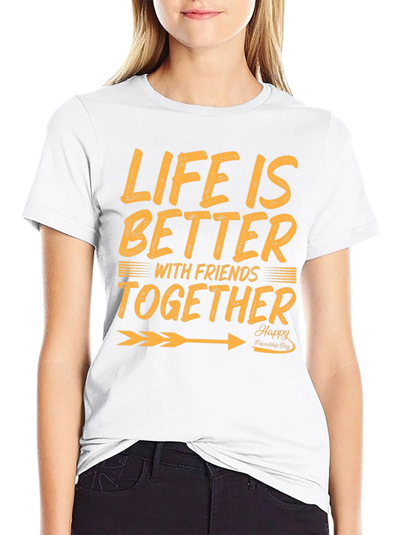 Life is Better with Friends Together T-Shirt