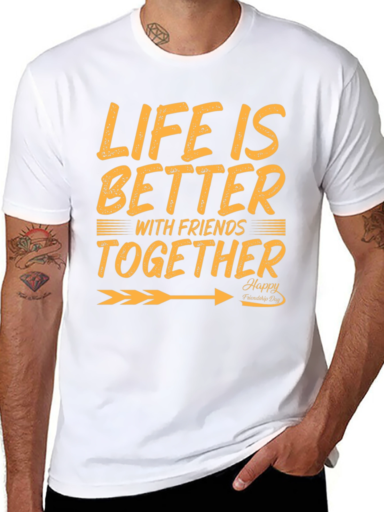 Life is Better with Friends Together T-Shirt