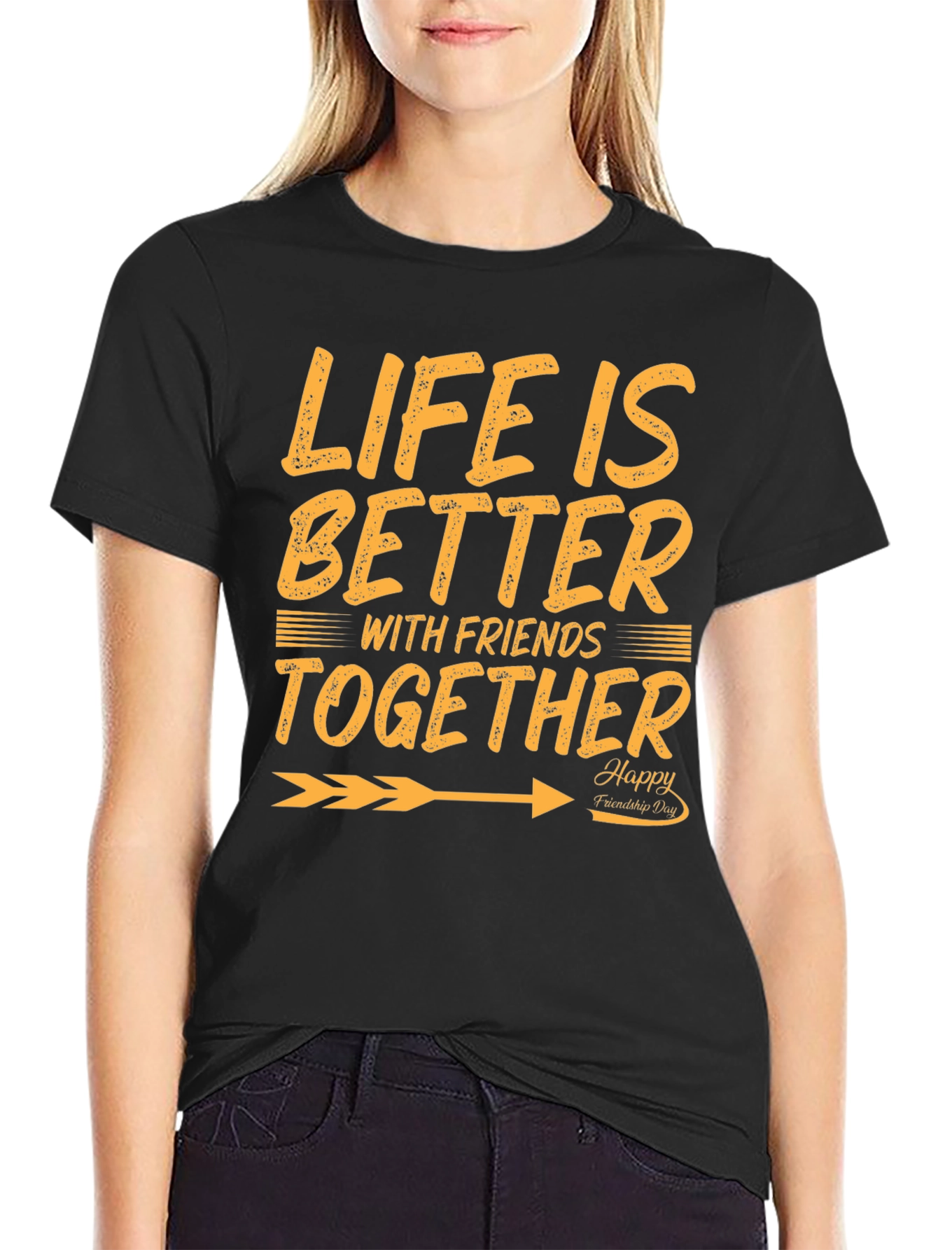 Life is Better with Friends Together T-Shirt