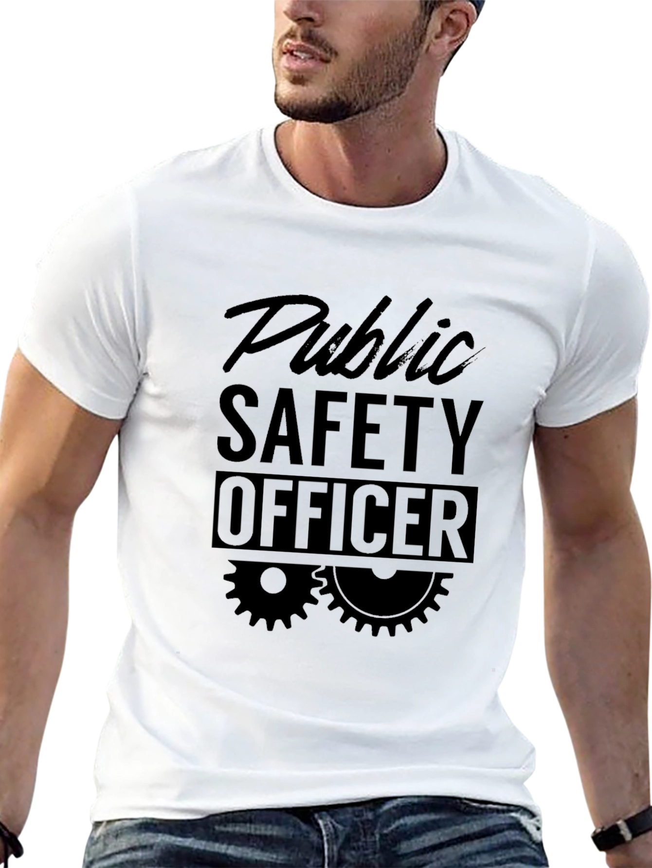 Public Safety Officer Black Tee Shirt