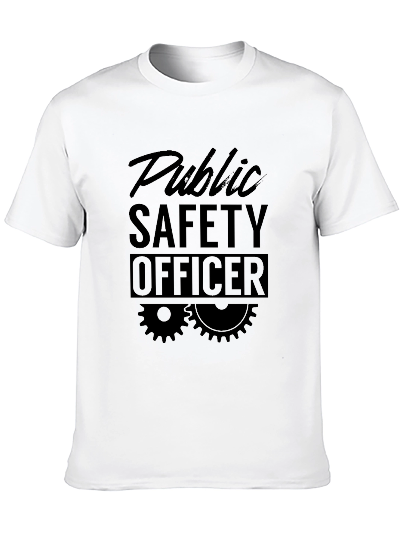 Public Safety Officer Black Tee Shirt