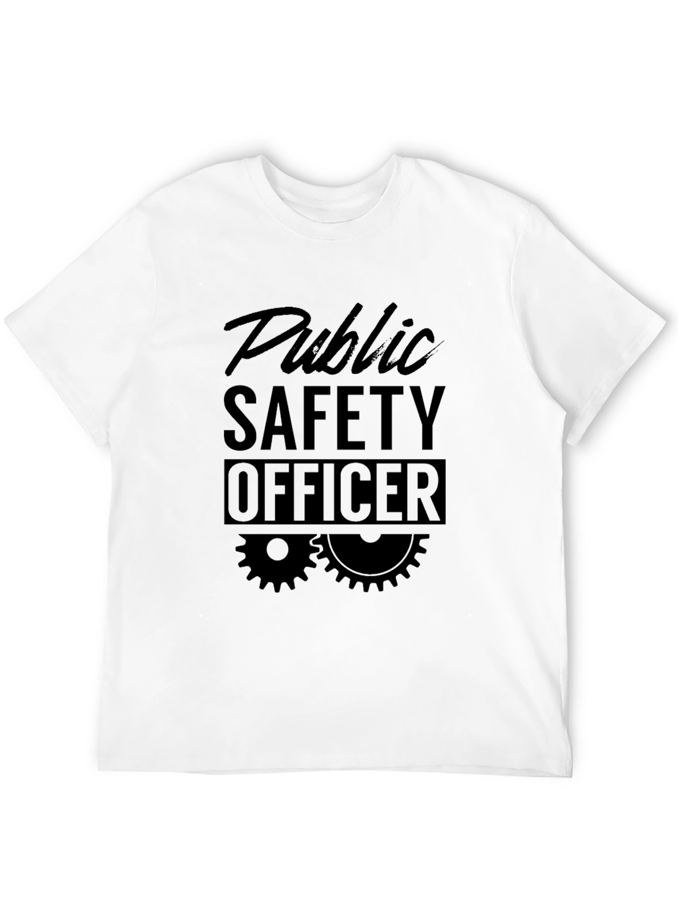 Public Safety Officer Black Tee Shirt