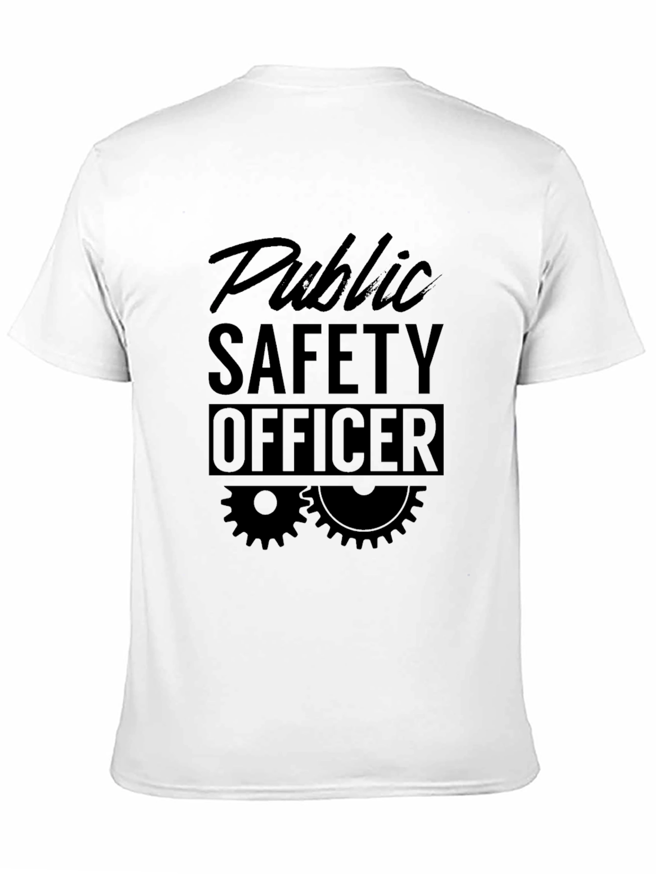 Public Safety Officer Black Tee Shirt