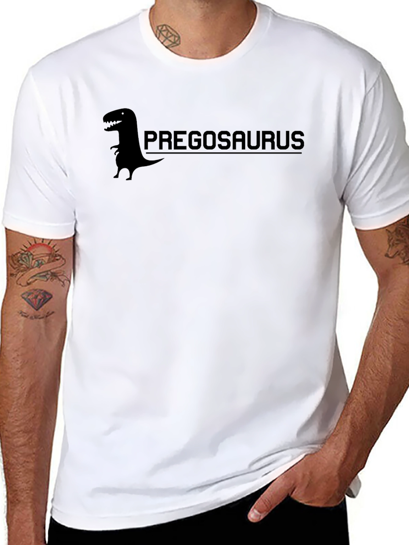 Pregosaurus Rex T-Shirt - New Mom to be Gift