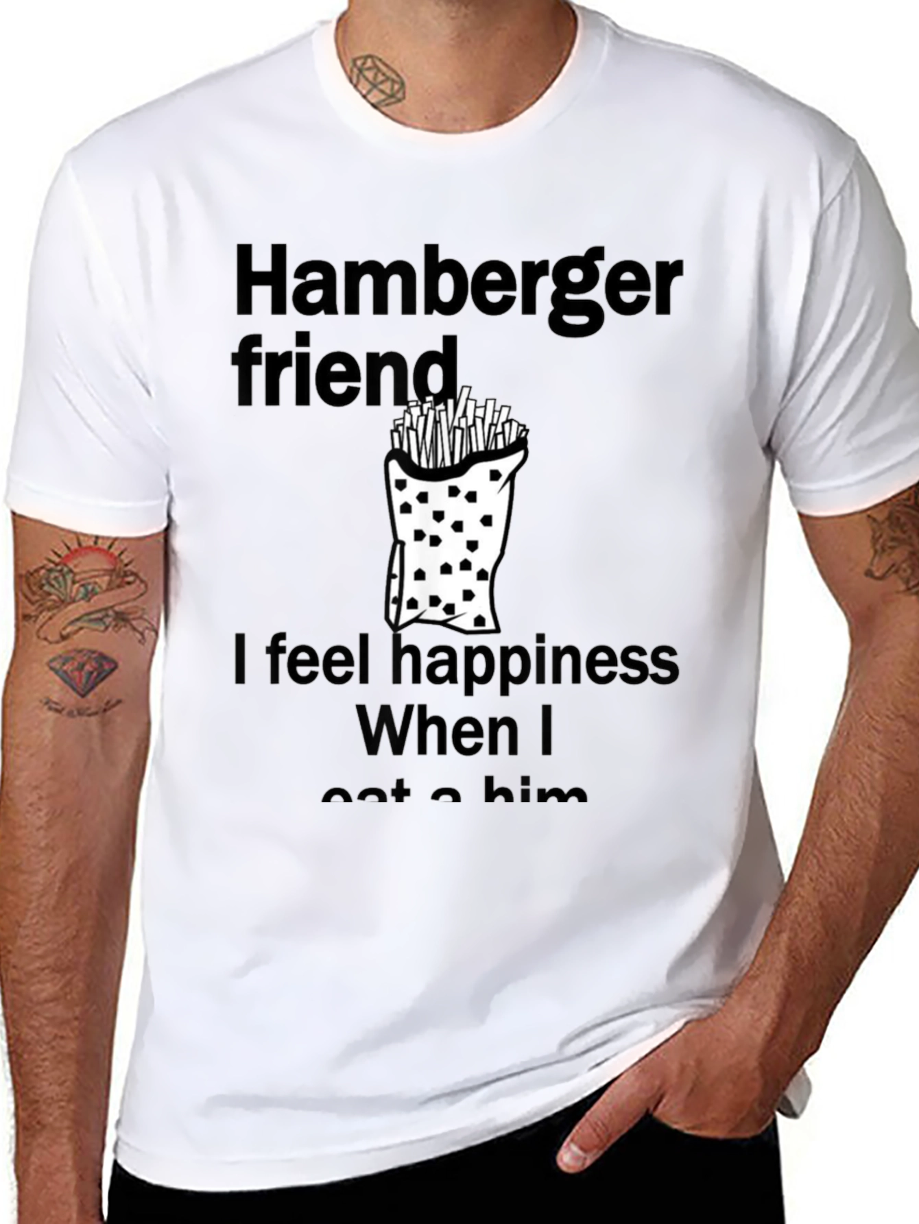 Hamburger Friend T-Shirt
