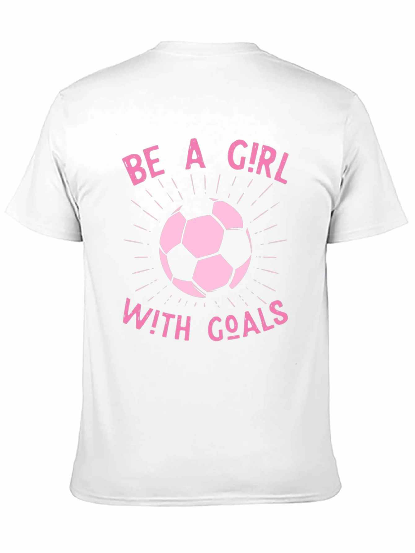Girl With Goals Soccer T-Shirt - Black