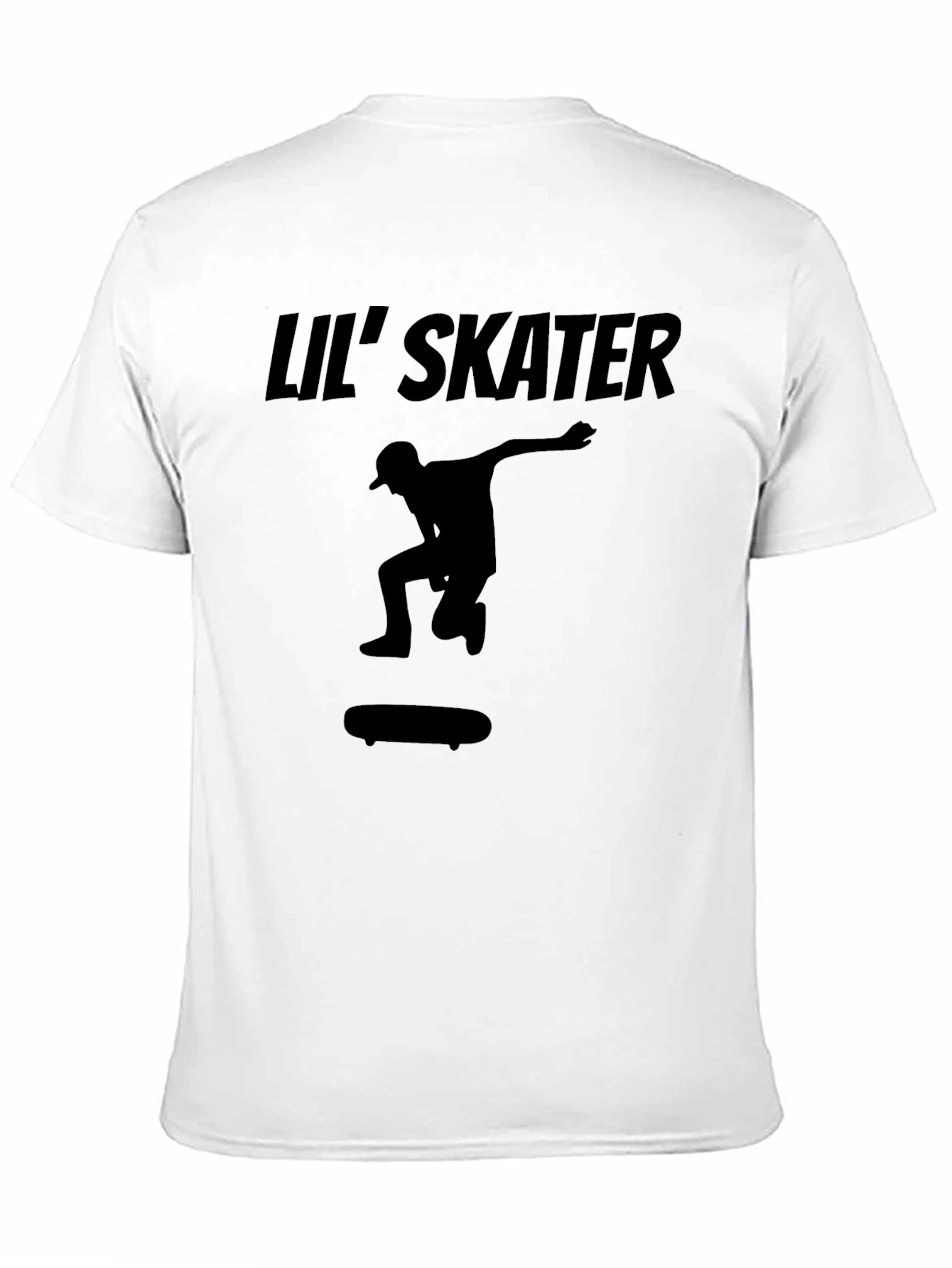 Lil Skater Black Graphic Tee