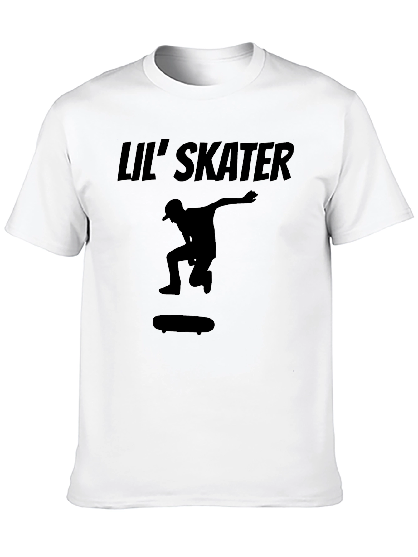 Lil Skater Black Graphic Tee