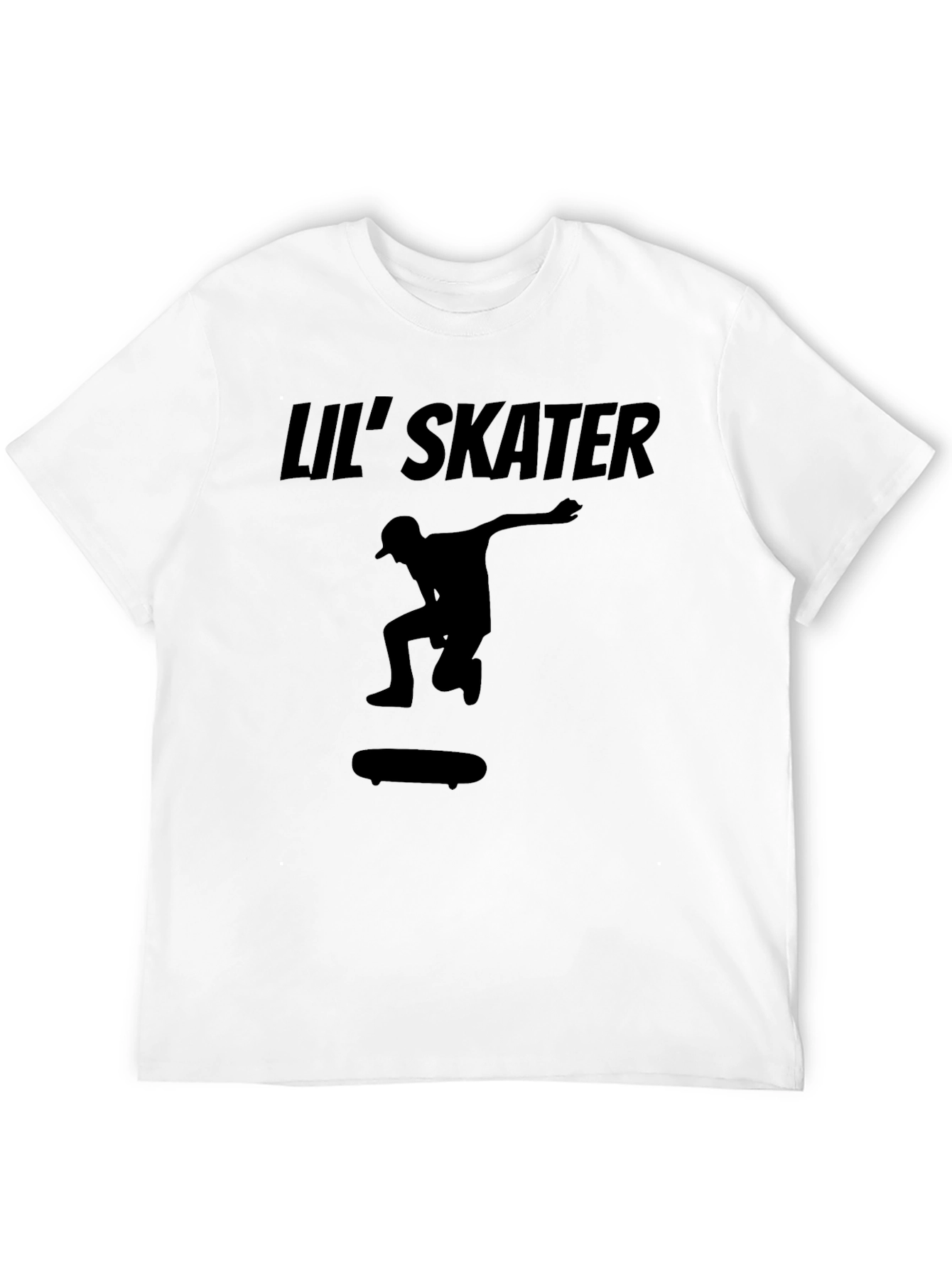 Lil Skater Black Graphic Tee